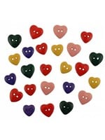 Buttons Galore Knopen - Hearts of Color