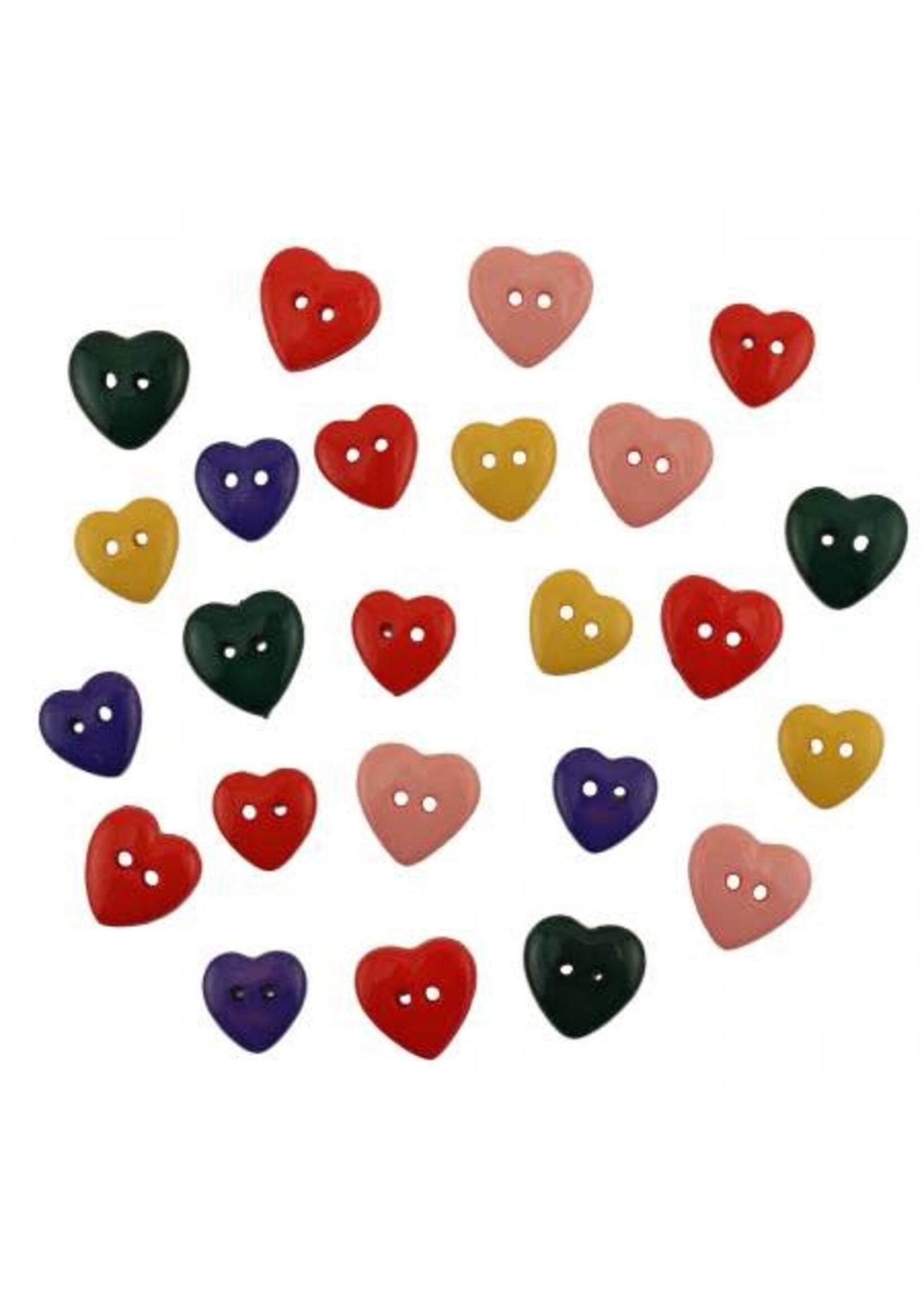 Buttons Galore Knopen - Hearts of Color