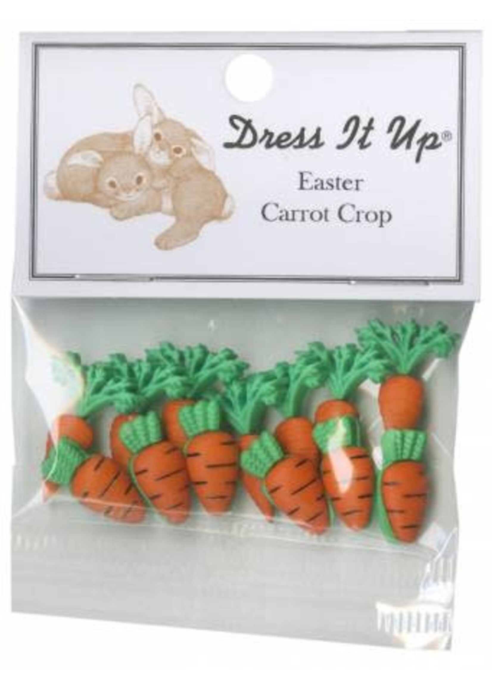 Dress it up Knopen - Carrot Crop