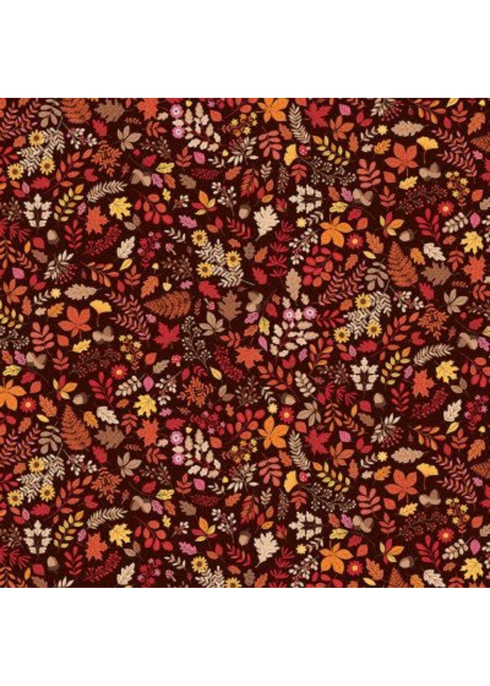 Makower Autumn Days - Foliage - Dark - 2595V