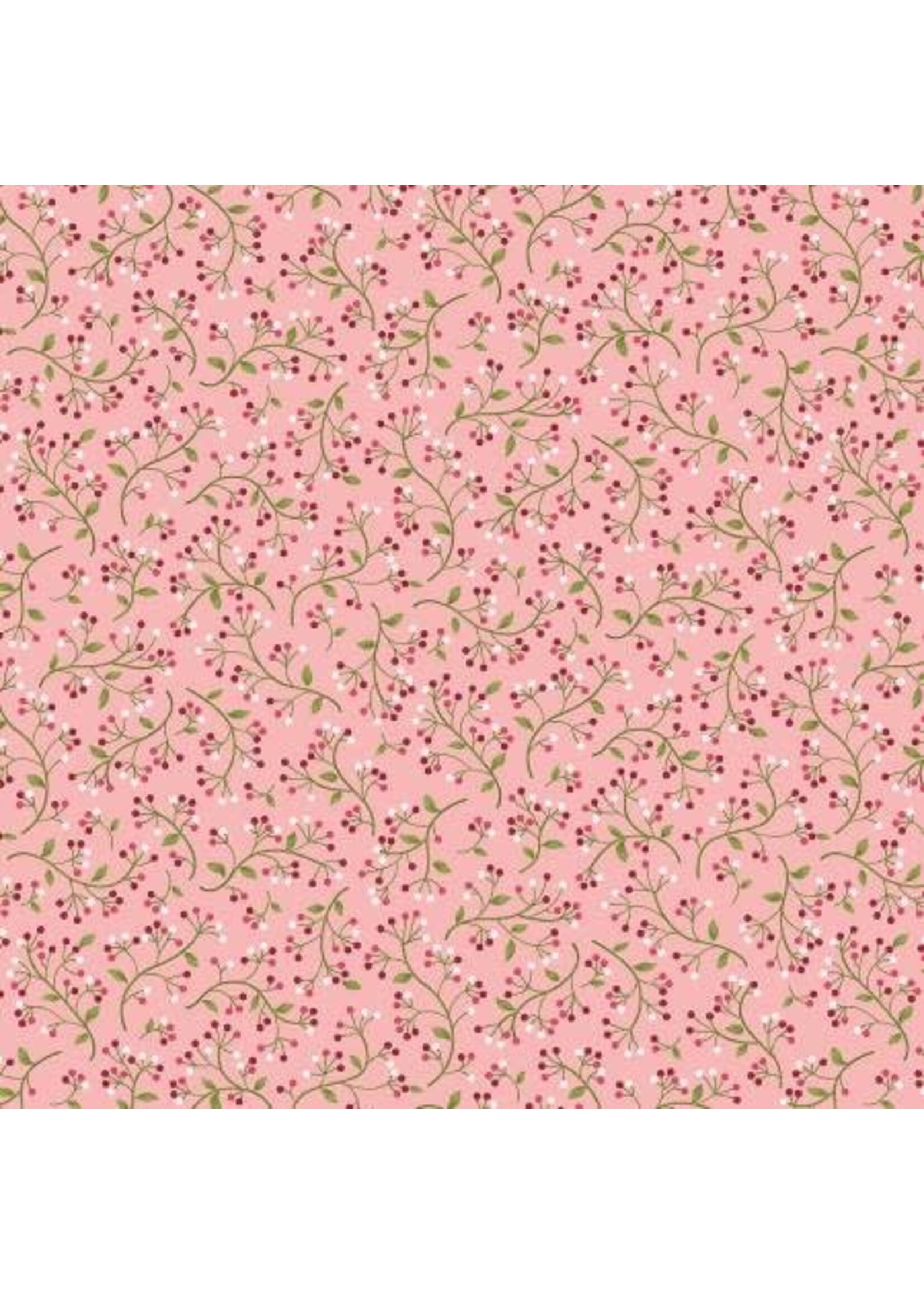 Benartex Studio Wander Lane - Wild Berry - Coral