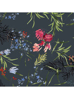 Windham Fabrics Meadow Floral - Slate - 53585DW1