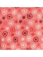 Stof Fabrics Quilting Rainbow - Dandelion - Dark Pink - 941