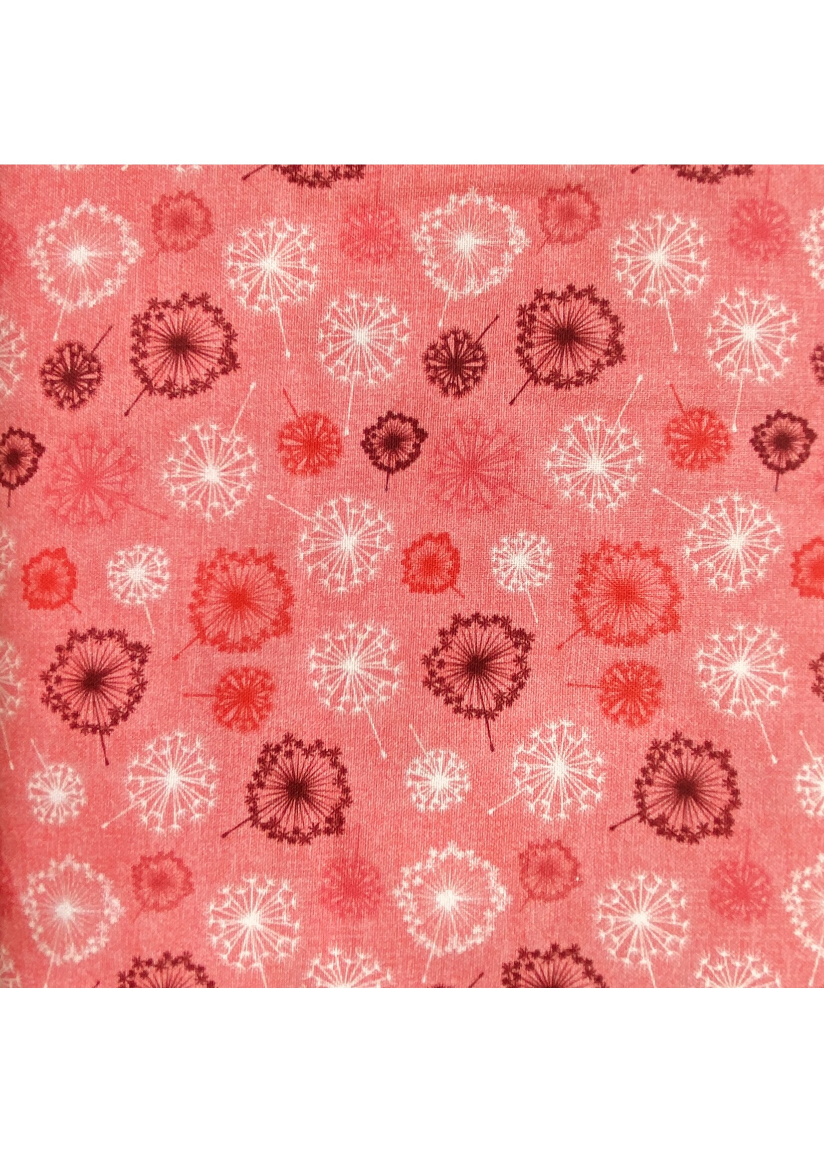Stof Fabrics Quilting Rainbow - Dandelion - Dark Pink - 941