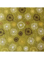 Stof Fabrics Quilting Rainbow - Dandelion - Light Green - 956