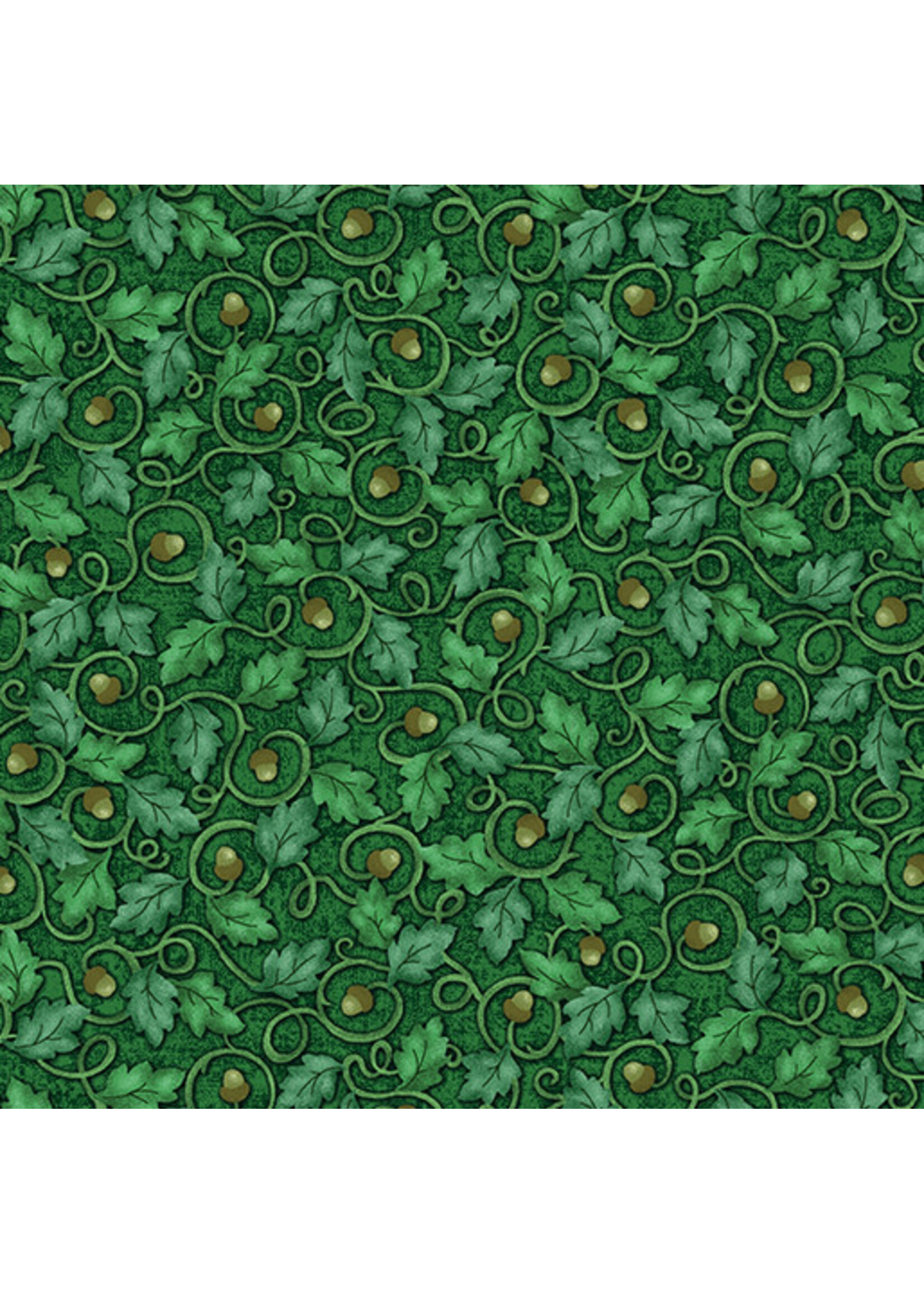 Benartex Studio Wander Lane - Acorns - Forest