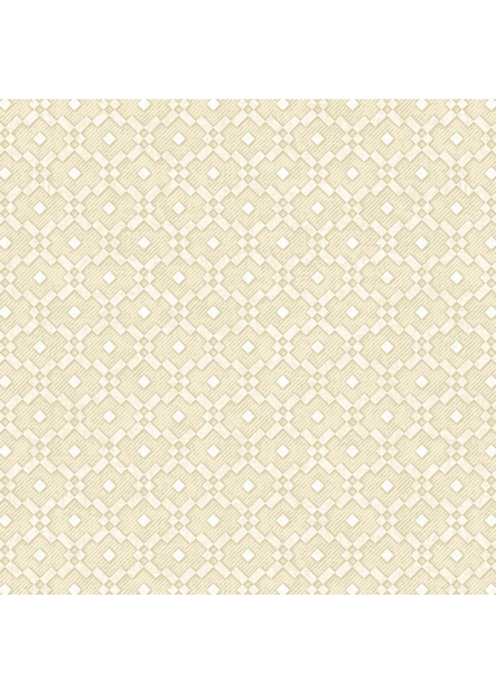 Benartex Studio Wander Lane - Patchwork - Cream