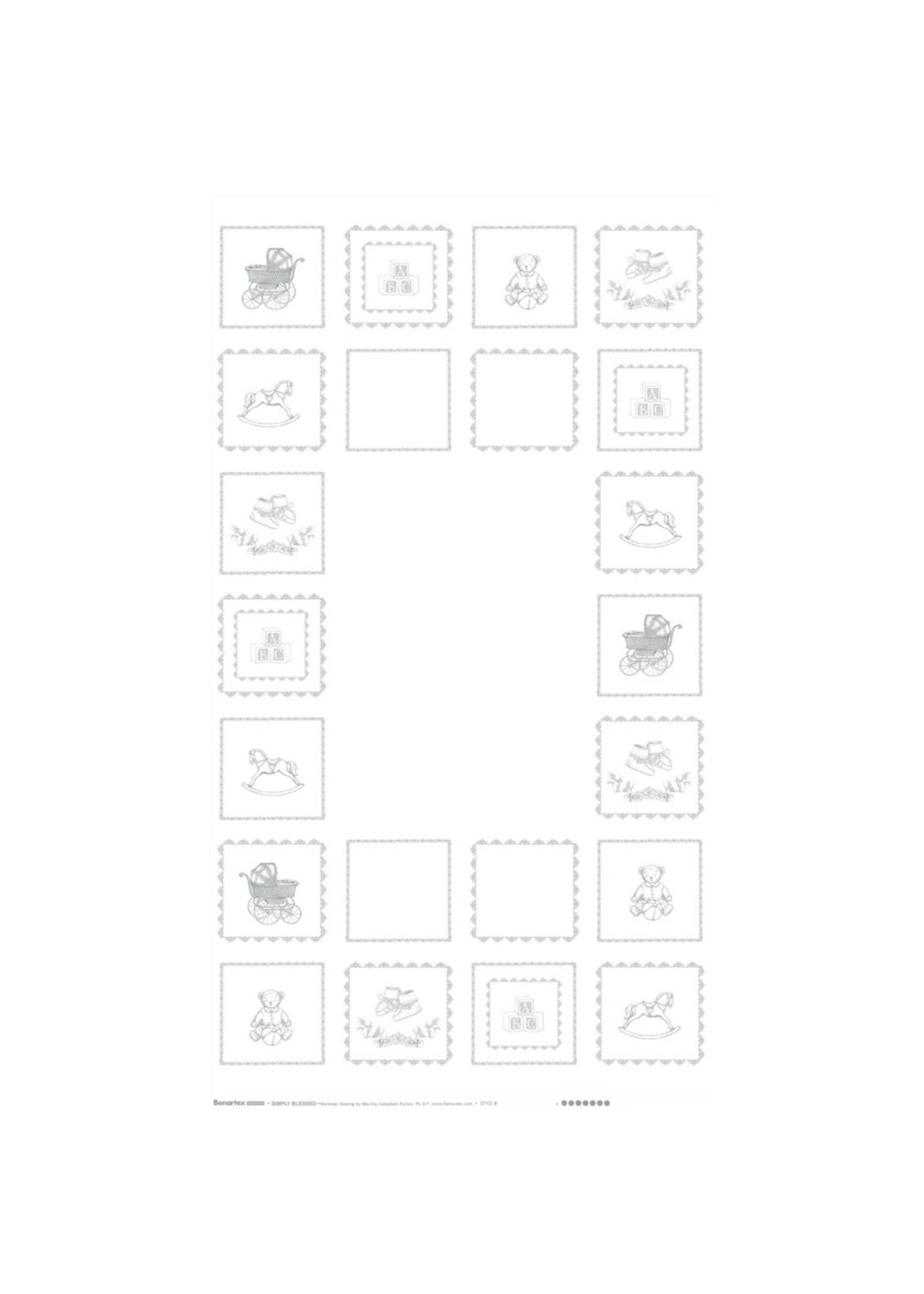 Benartex Studio Panel 23 - Simply Blessed - 60 cm x 110 cm