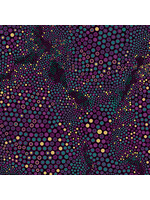 Benartex Studio Shangri-La - Abstract Tile Texture - Purple - M63