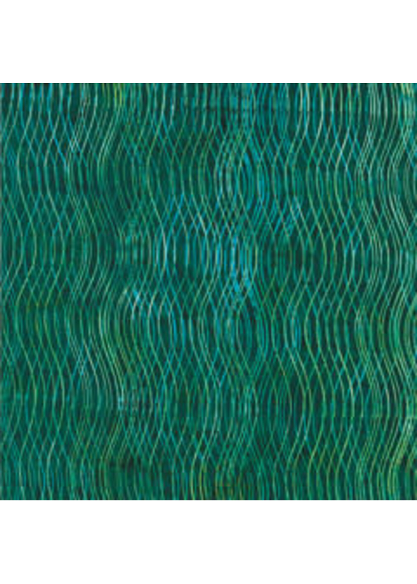 Hoffman Fabrics Bali Batik Wave - Emerald - Coupon - 90 cm x 110 cm