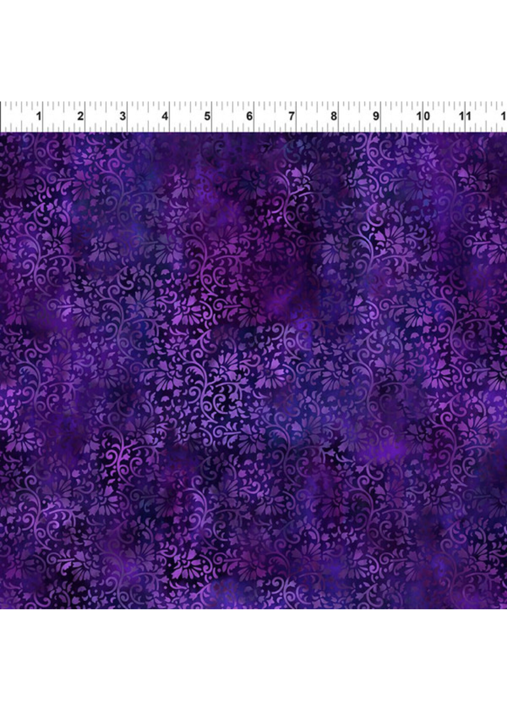 In The Beginning Rainbow of Jewels - Vines - Purple - 12RJ1