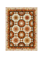 In The Beginning Patroon - Reflections of Autumn II - Kaleidoscope Quilt
