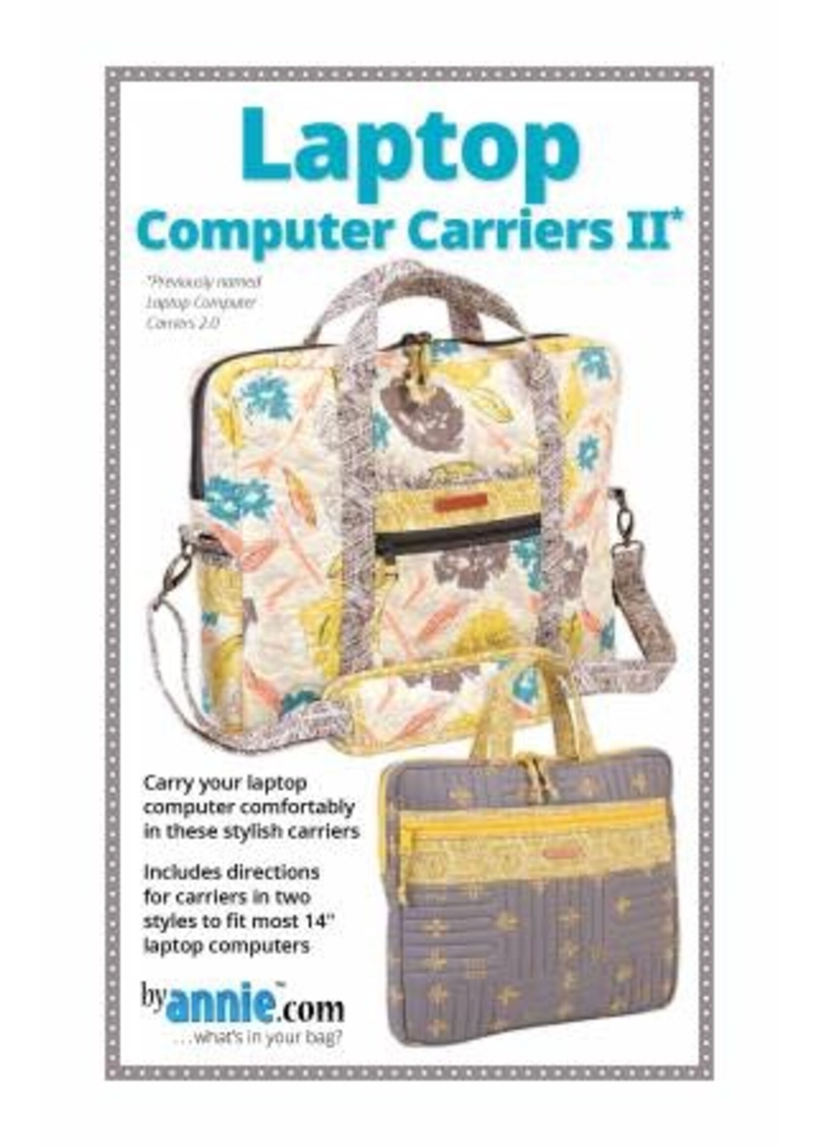 By Annie Patroon Tas - Laptop Computer Carriers II - Laptoptas