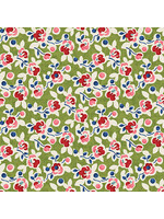 Benartex Studio Wander Lane - Posies - Willow