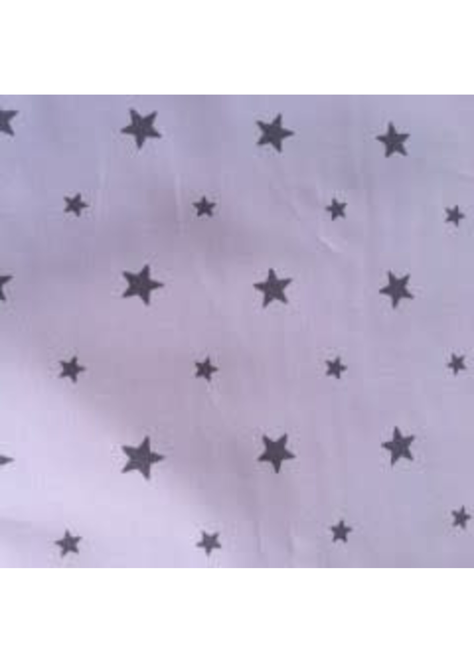 Star - Lila/Grijs - Coupon - 105 cm x 275 cm