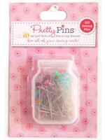 Riley Blake Designs Lori Holt - Pretty Pins - 100 Sewing Pins
