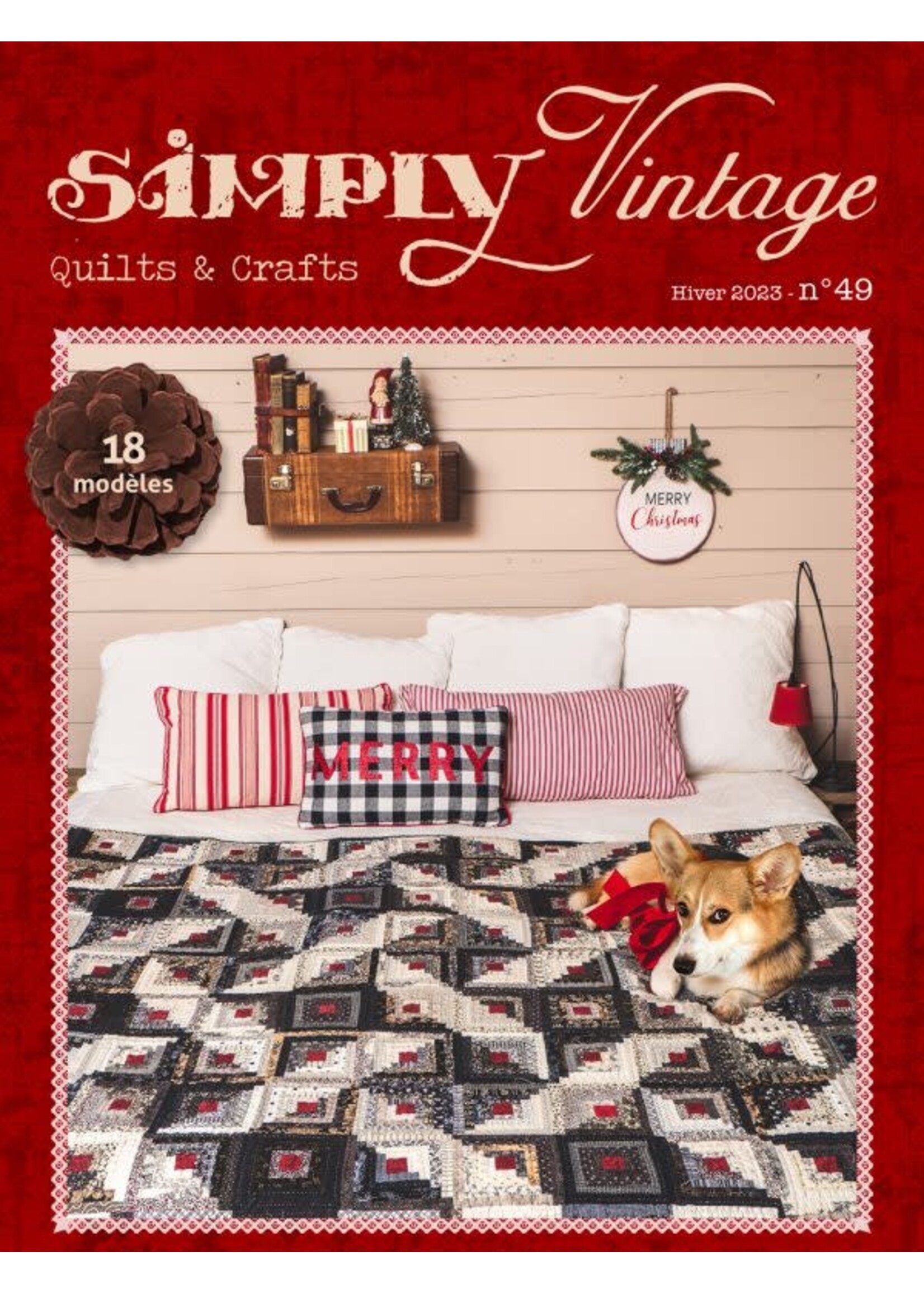 Quiltmania Editions Simply Vintage Quilts & Crafts - Nr. 49