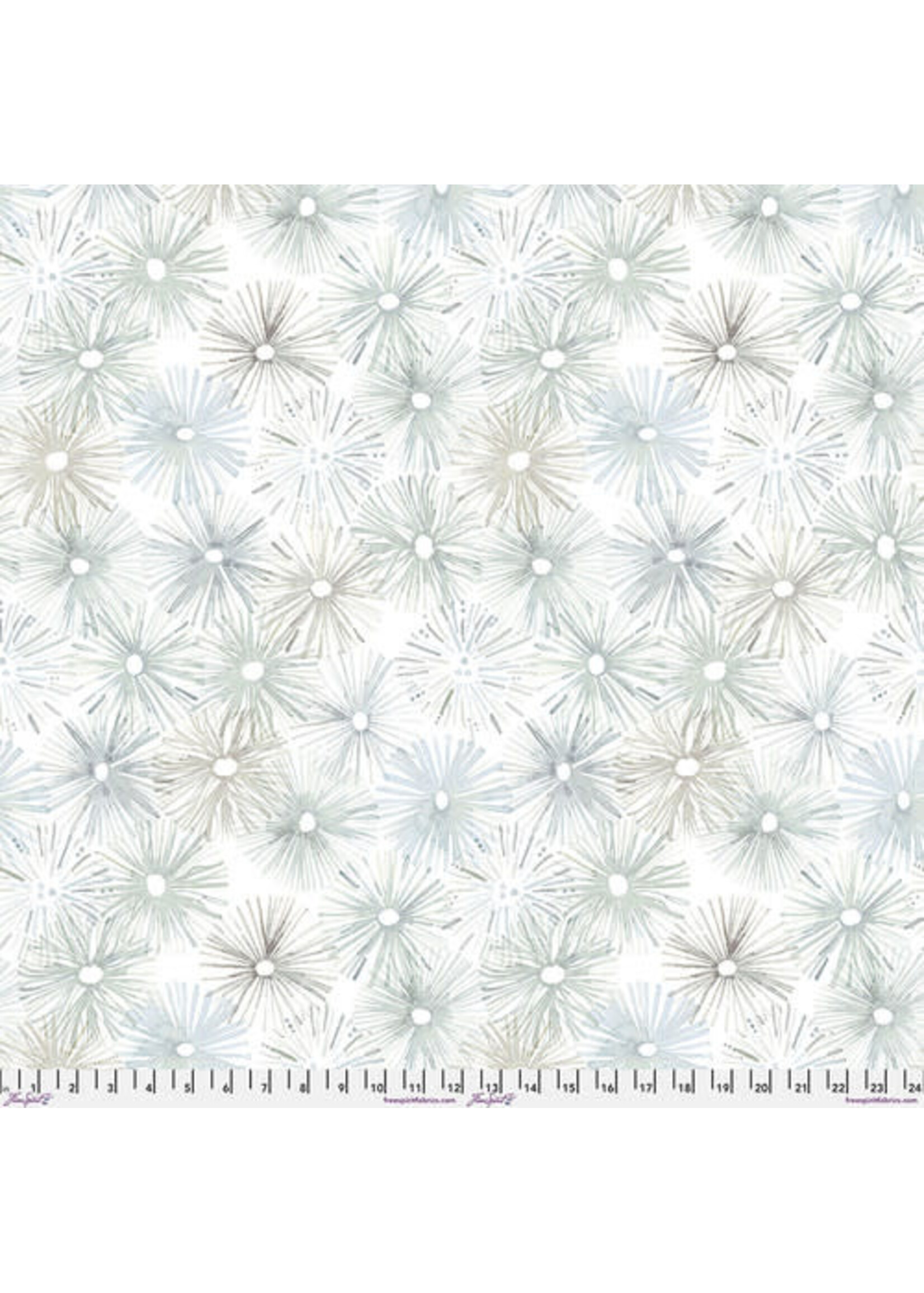 Free Spirit Fabrics Sea Sisters - Baking Fabric - Watercolor Urchins - Salt