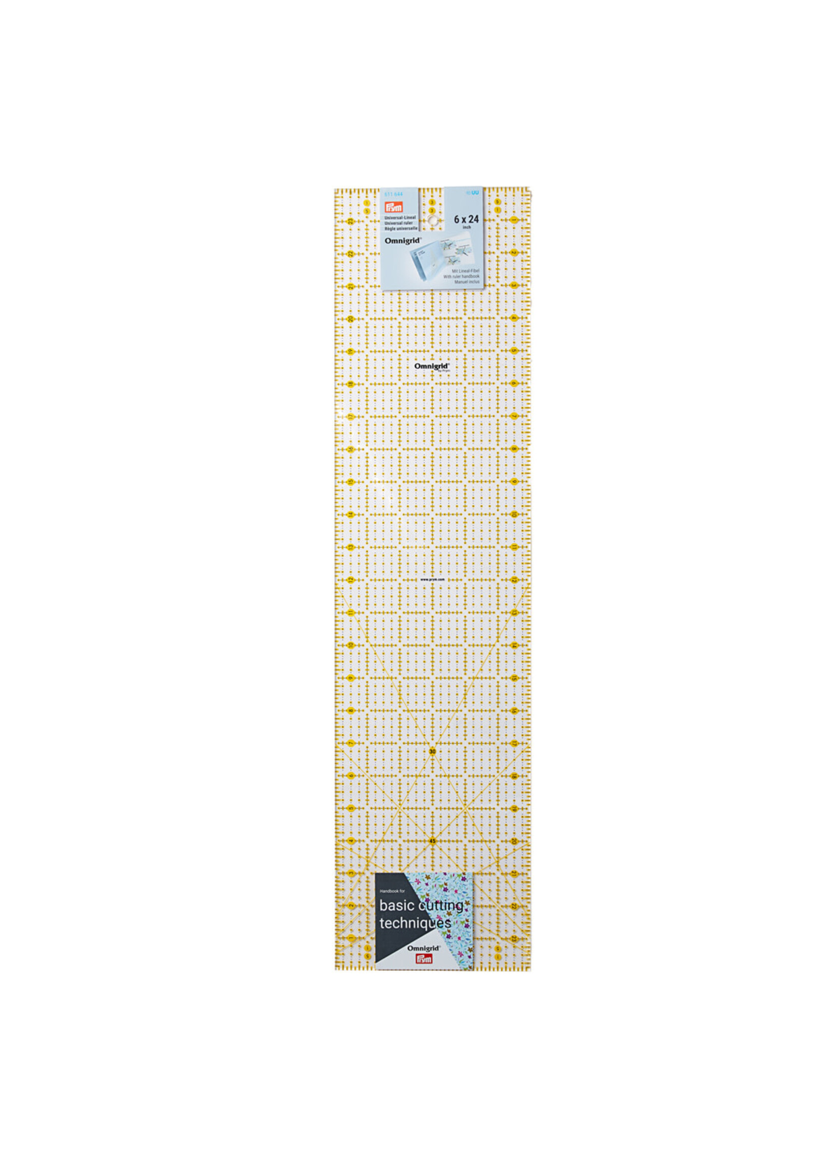 Omnigrid Liniaal - Prym - 6 inch x 24 inch