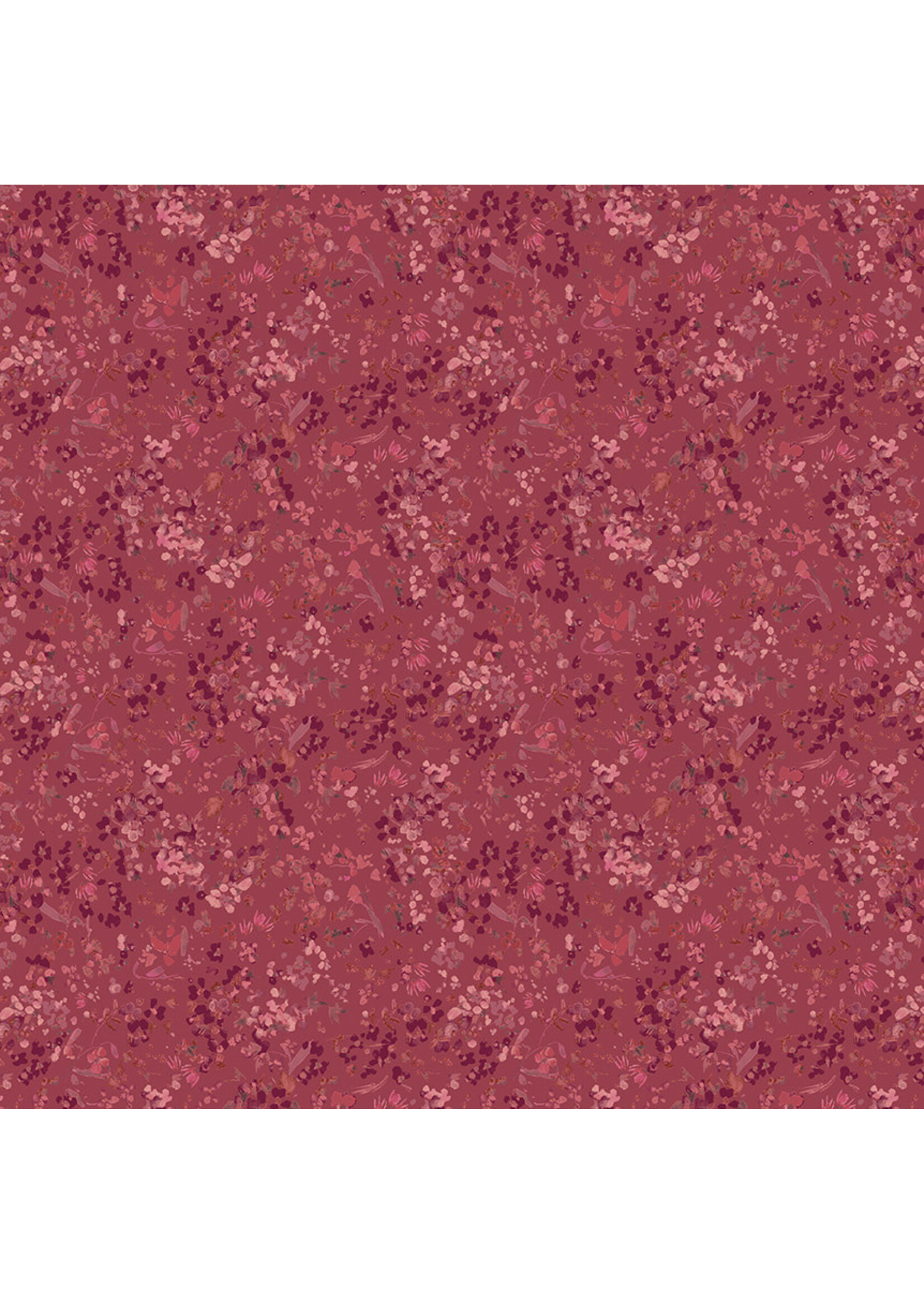 Windham Fabrics Floret - Wildflower - Rose - 38085
