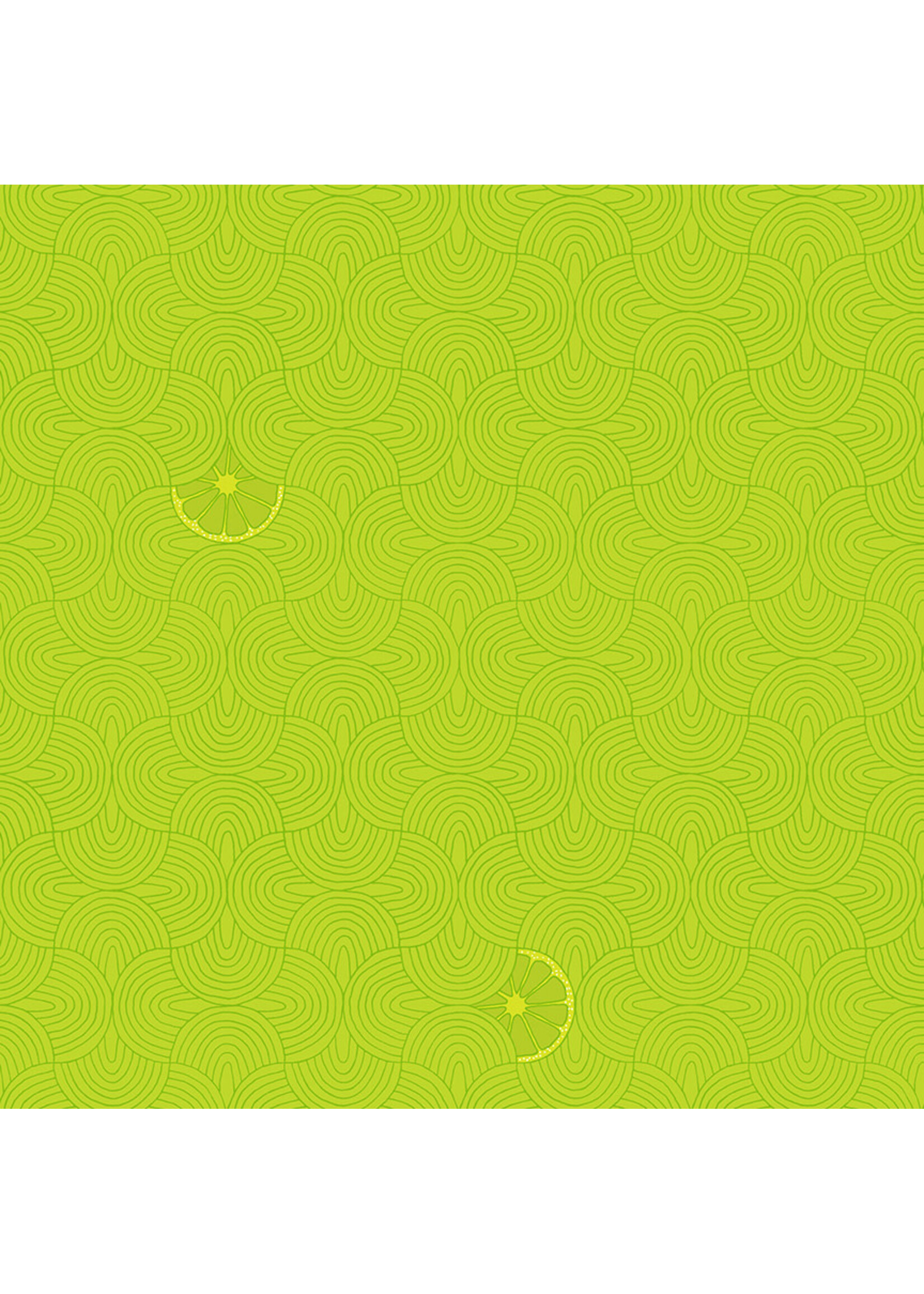 Windham Fabrics Summer Lovin - Slices - Lime - 7688