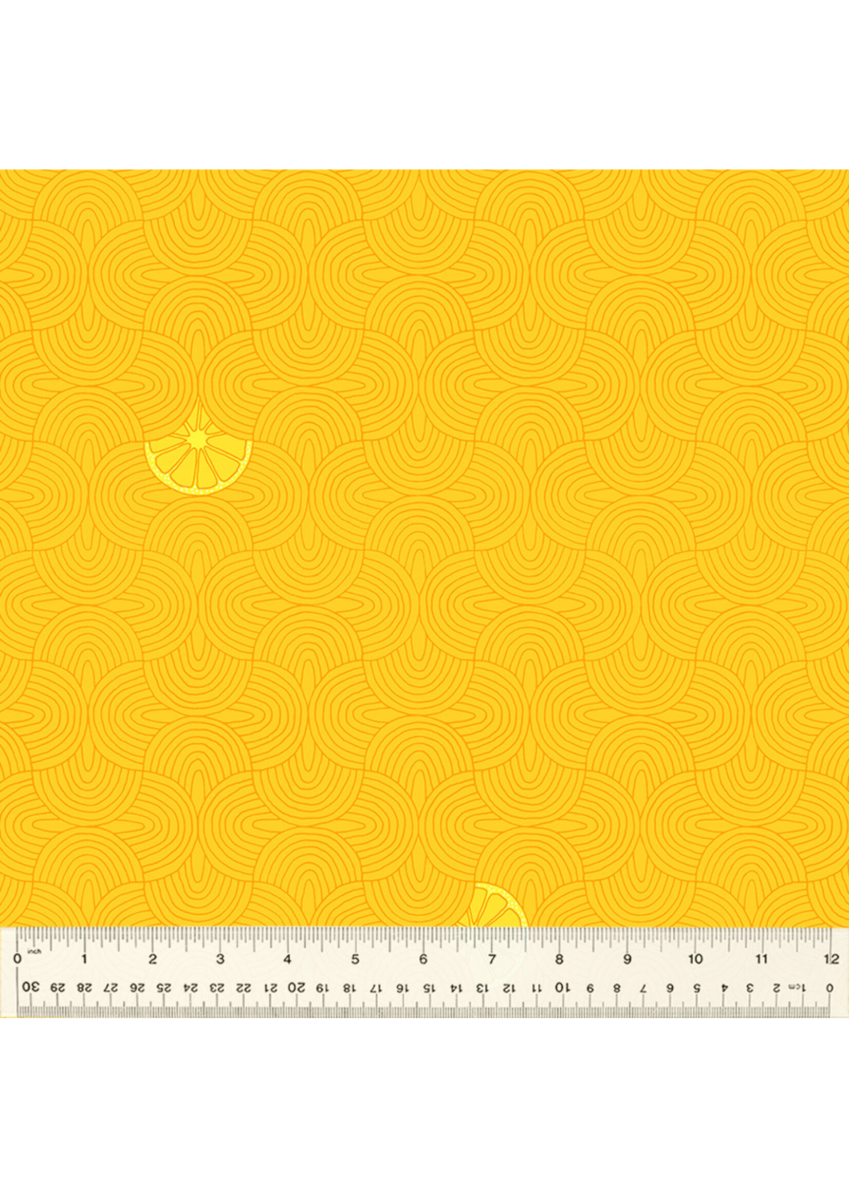 Windham Fabrics Summer Lovin - Slices - Lemon - 7687