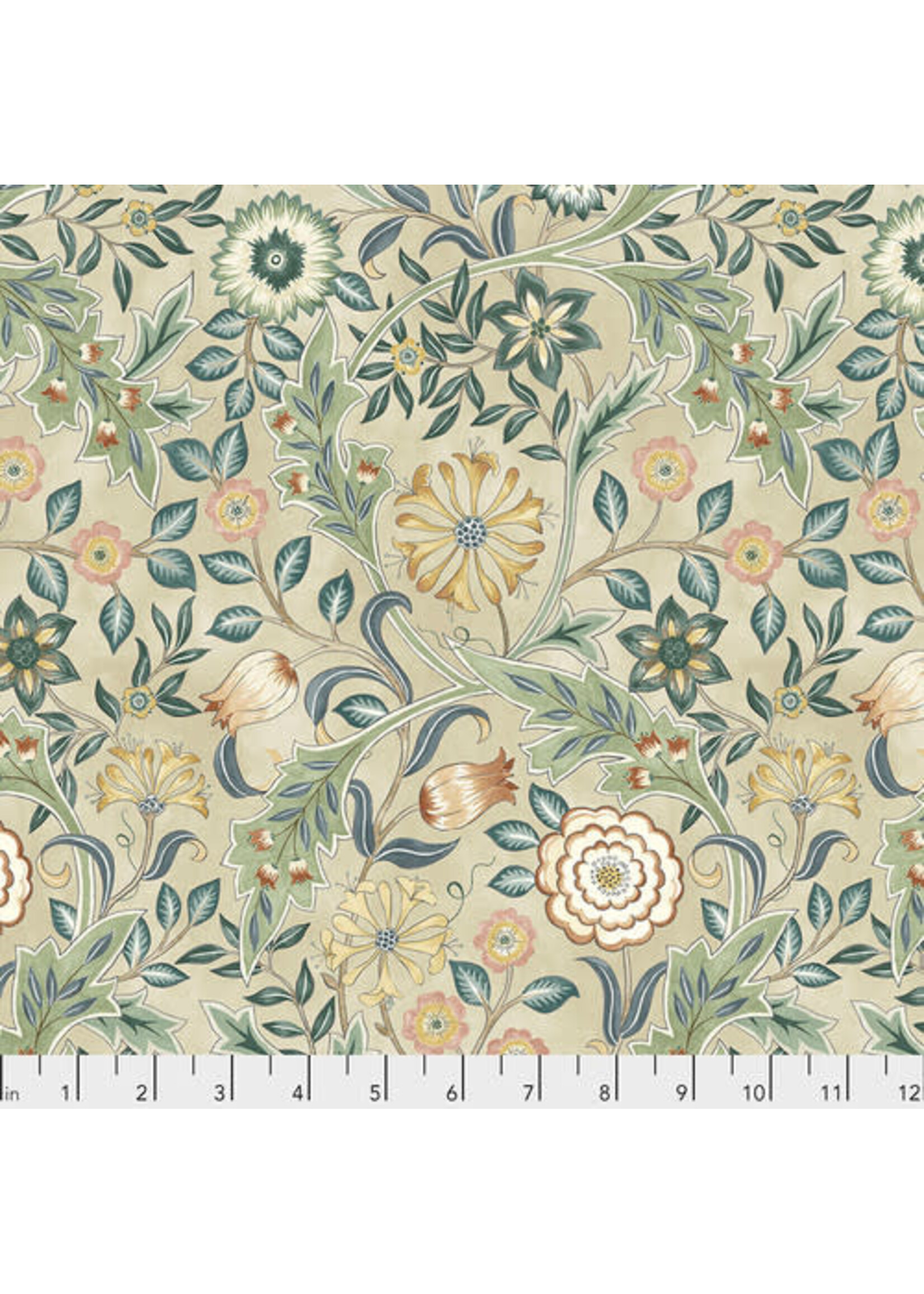 Free Spirit Fabrics The Original Morris - Wilhelmina - Linen - 049