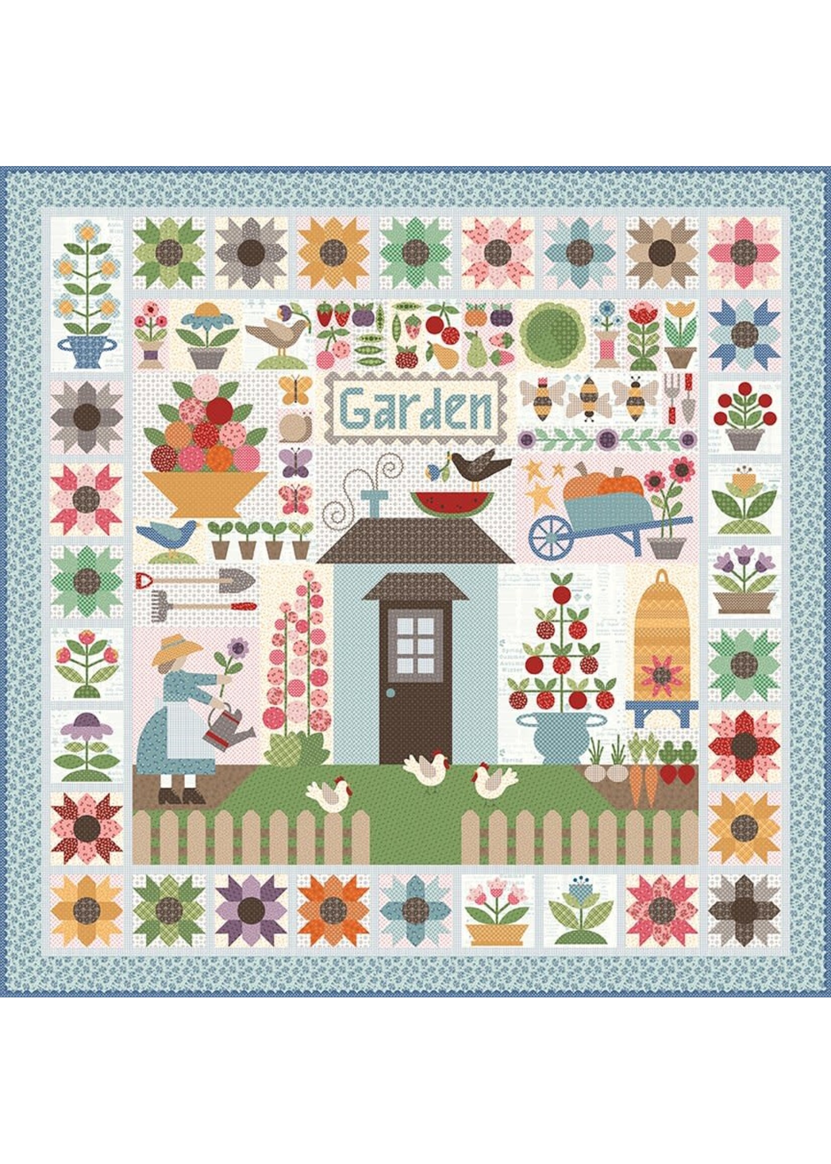 Riley Blake Designs Lori Holt - Templates - Calico Garden - 88 stuks