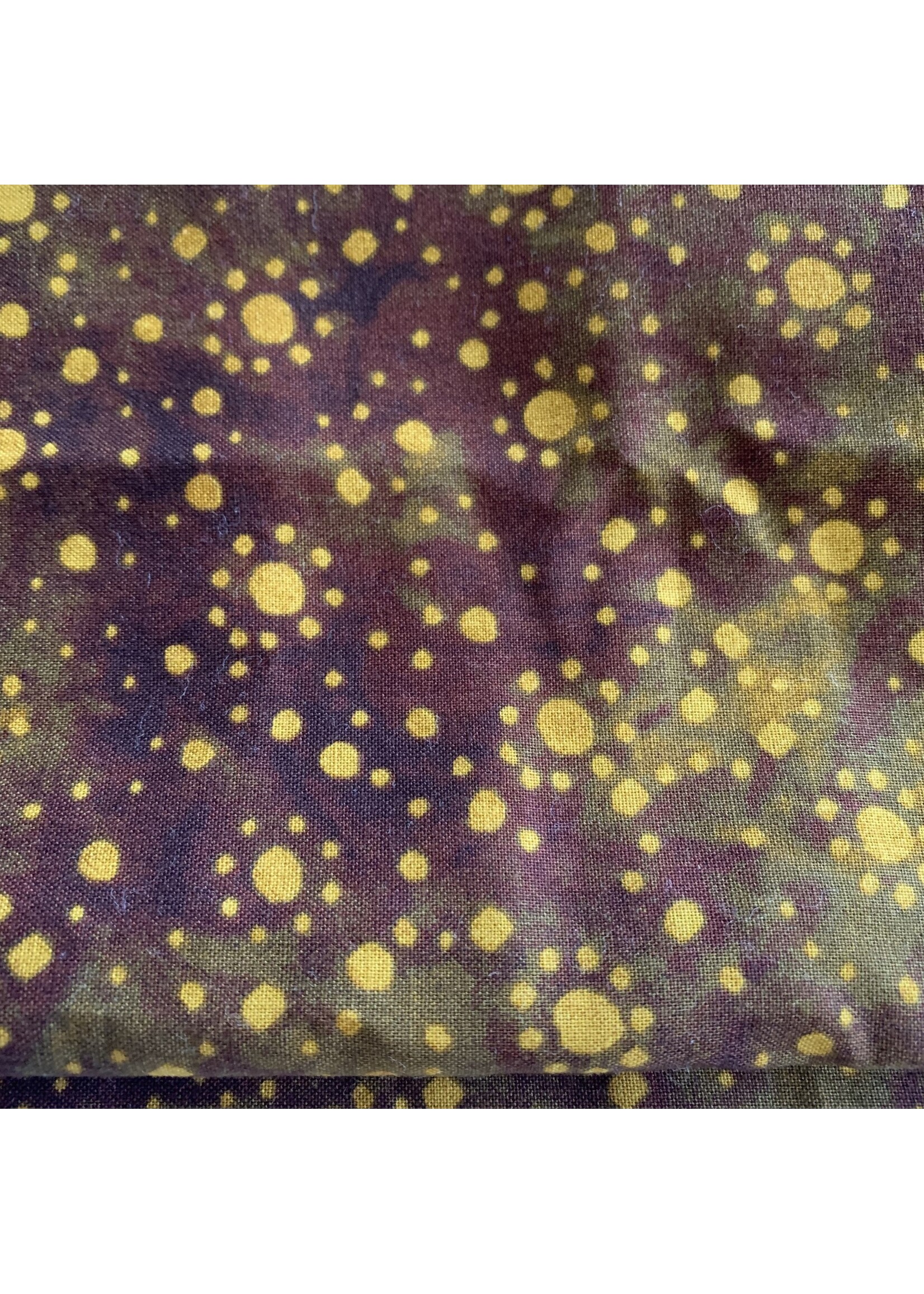 Wilmington Prints Dots- Brown - Coupon - 125 cm x 40 cm