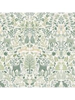 Andover Fabrics Foxwood - Dawn Trail - Green - 15G