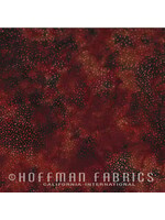 Hoffman Fabrics Bali Dots - Lava - 3019-168