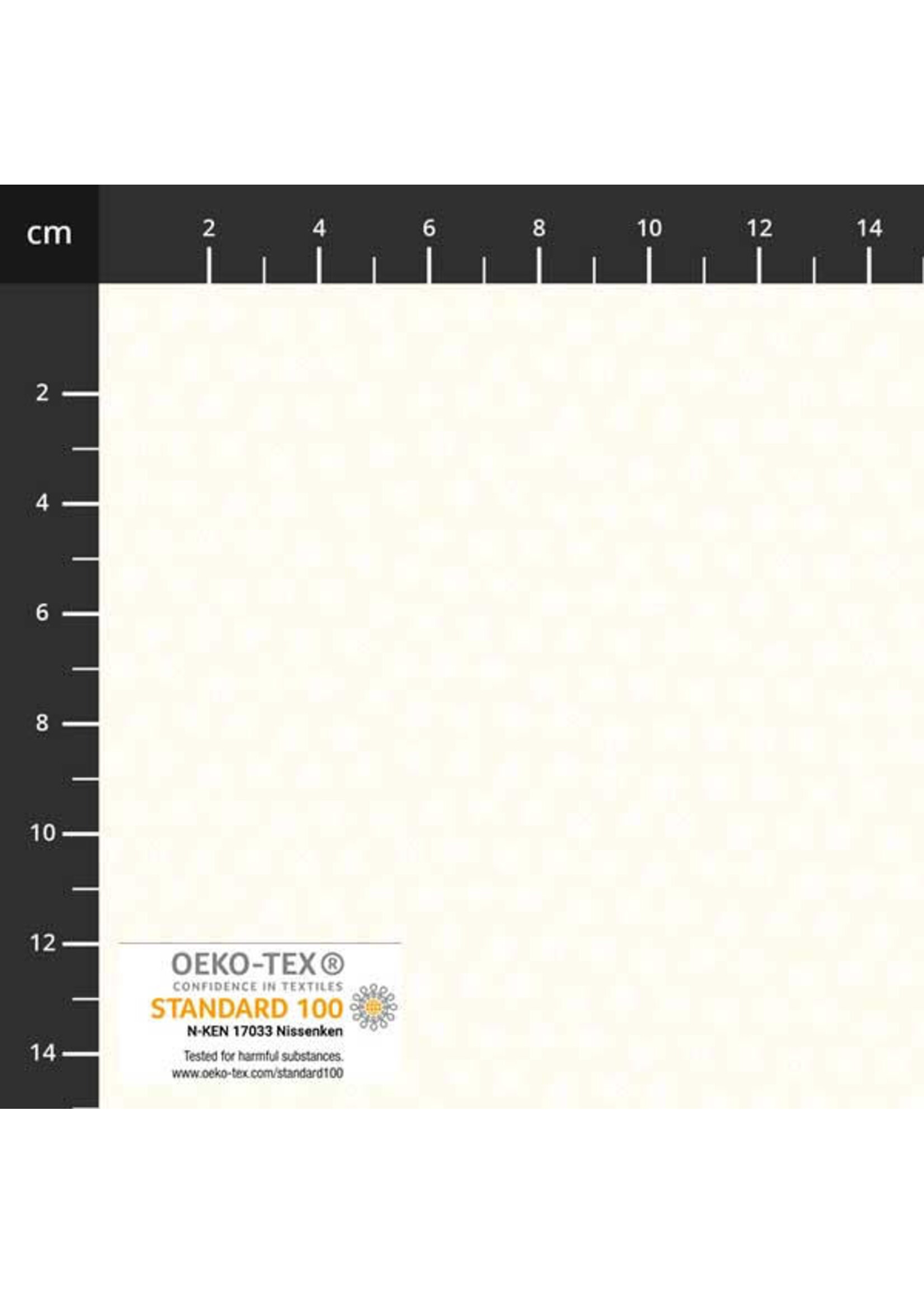 Stof Fabrics Neutral Notes - Bloem - Off-White - 4517-030
