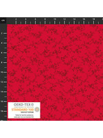 Stof Fabrics Basic Red - Twigs - 4502-406