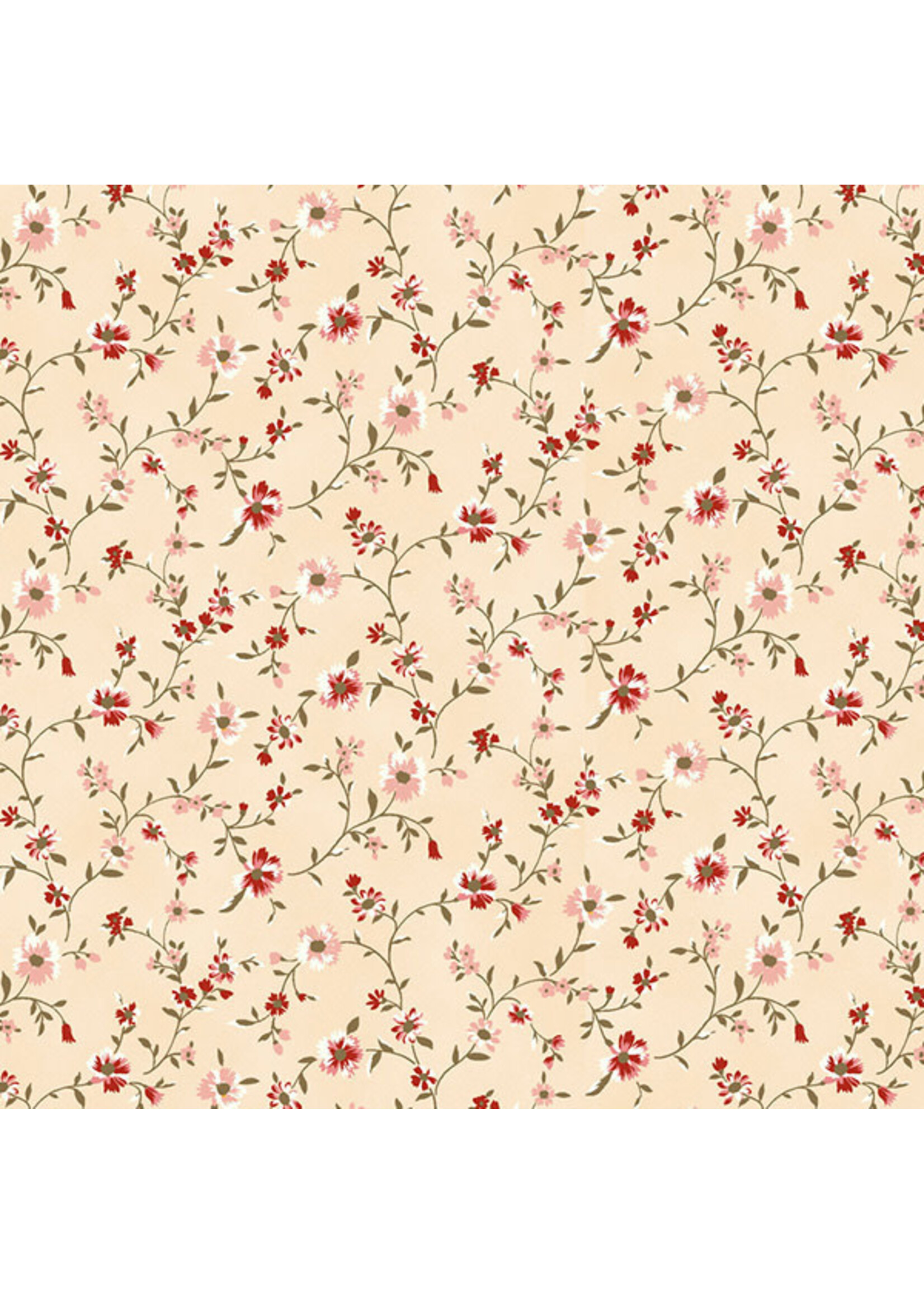 Stof Fabrics Tiny Mixture - Flowers - Cream - 4514-330