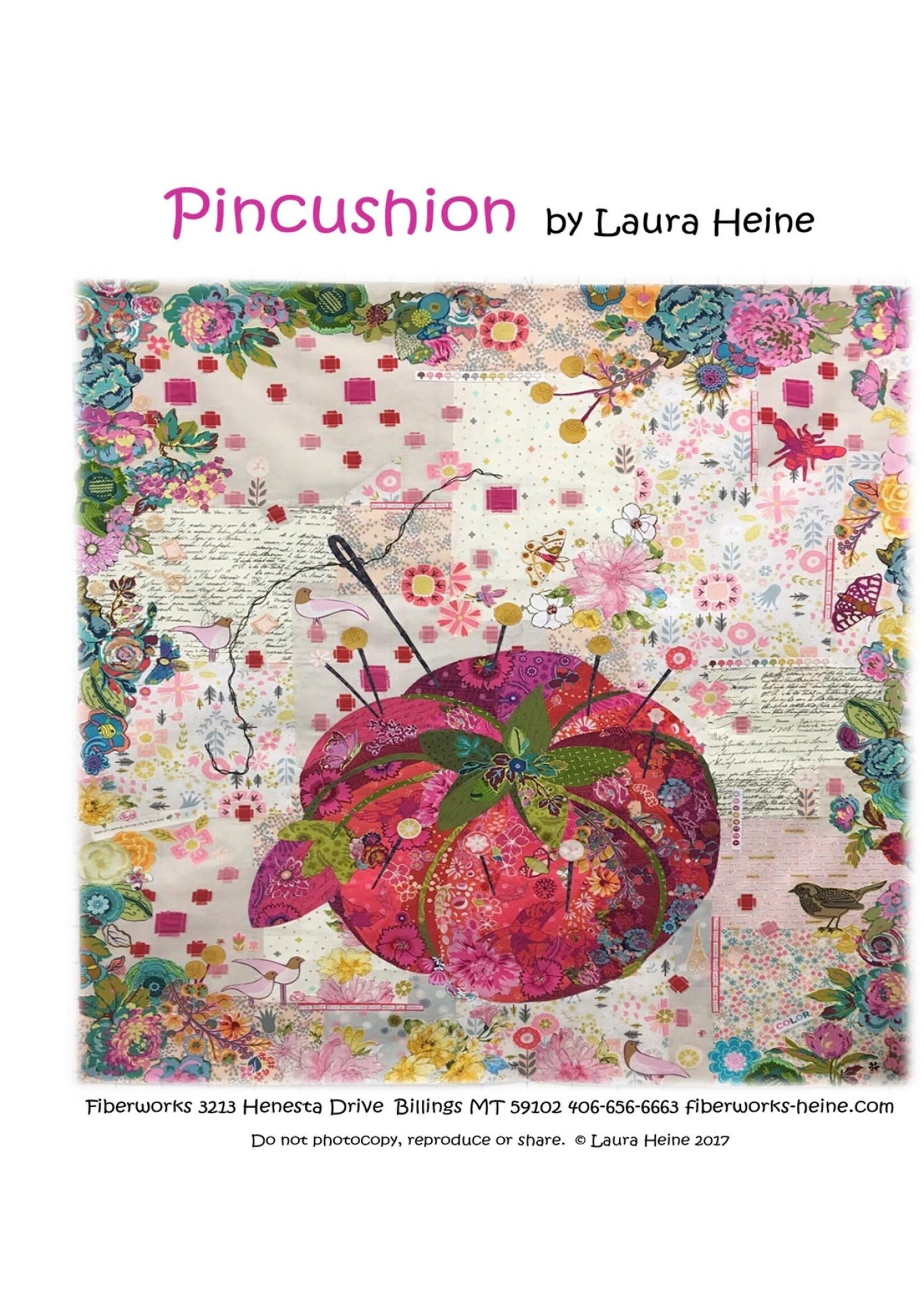 Laura Heine Patroon Collage - Pincushion
