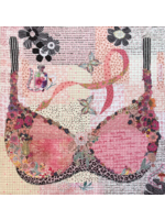 Laura Heine Patroon Collage - Pretty in Pink