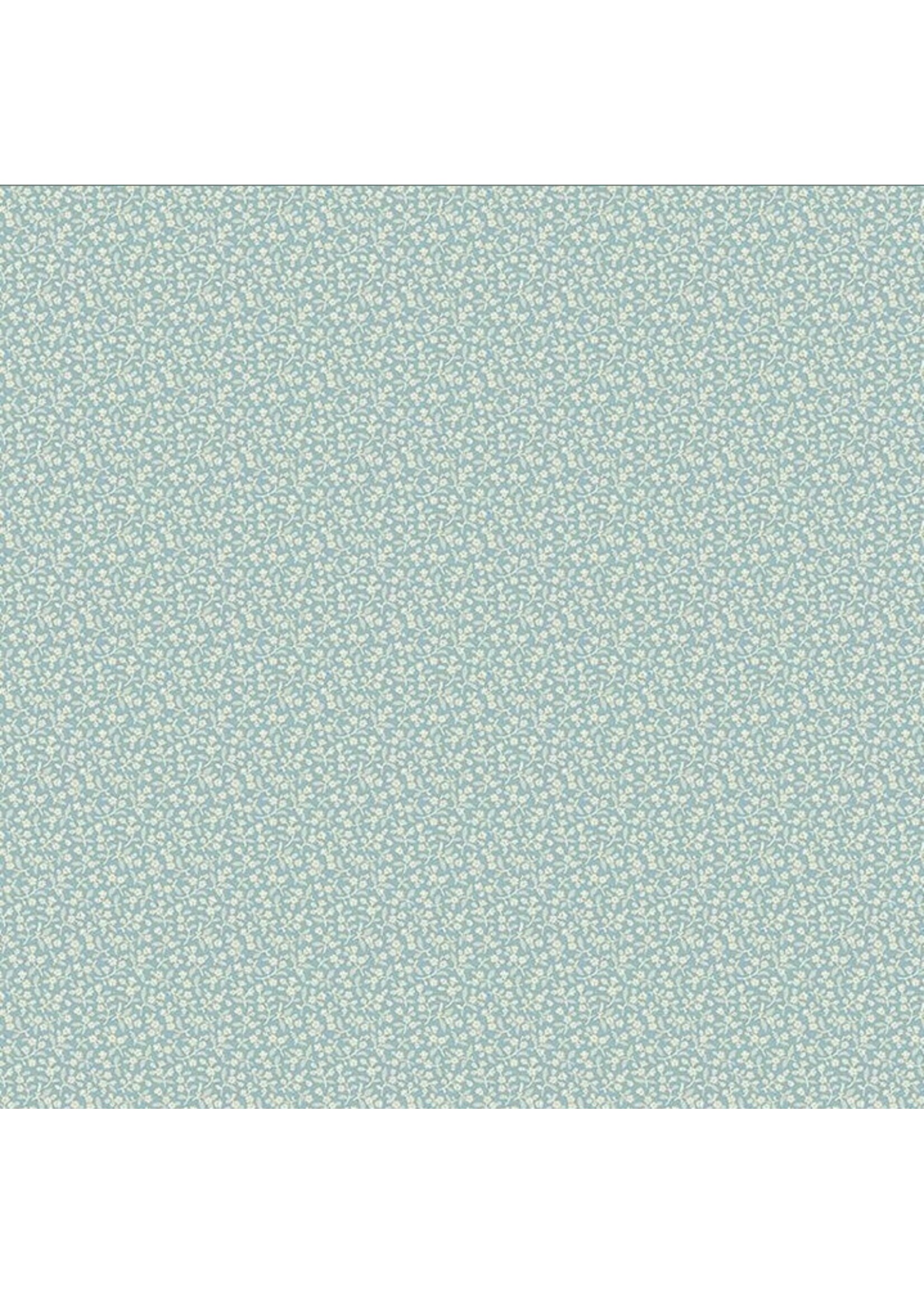 Laundry Basket Quilts Edyta Sitar - Sewing Basket - Alyssum - Turquoise - 957B