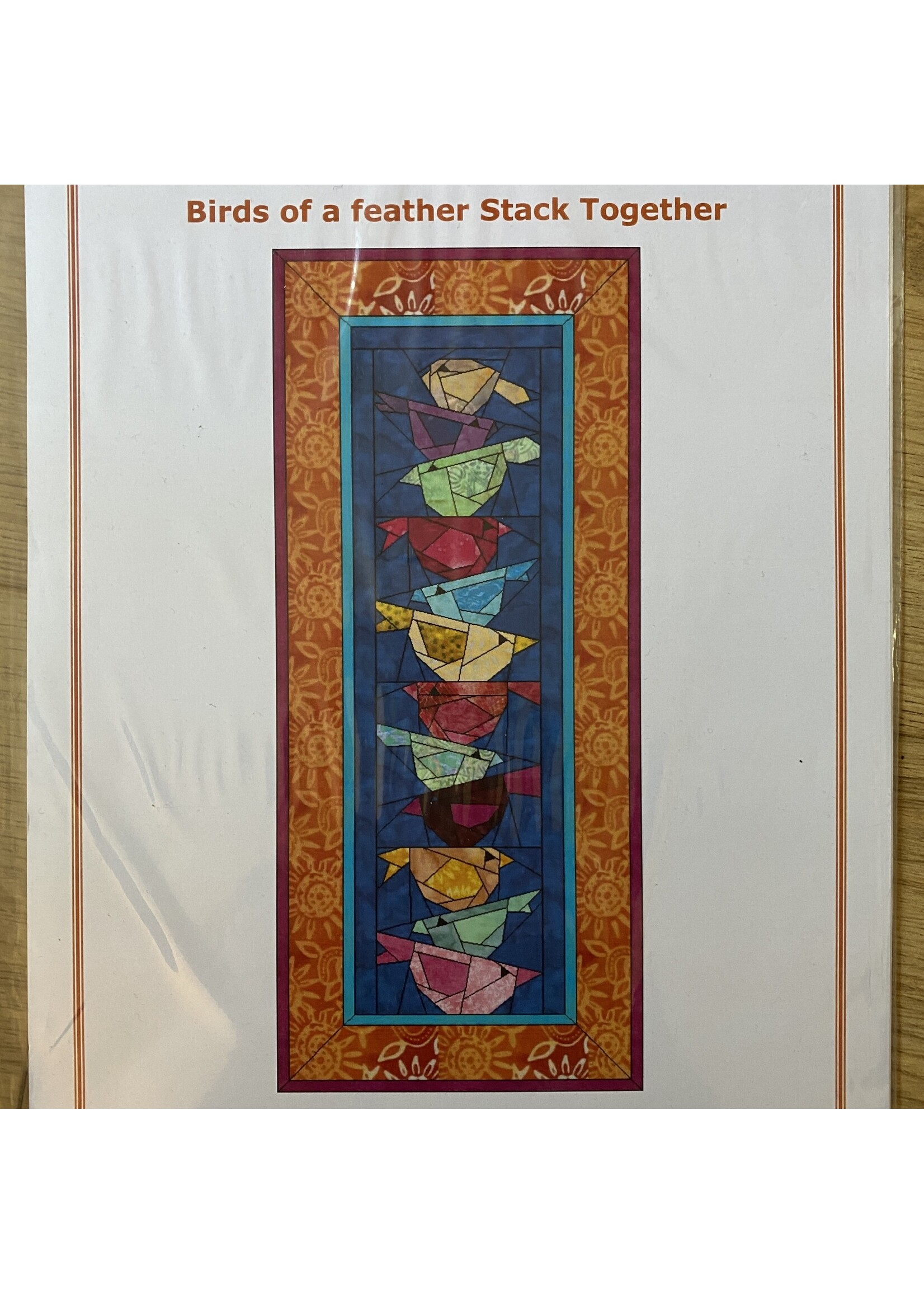 Heleen Pinkster Patroon Foundation Piecing - Birds of a Feather Stack Together