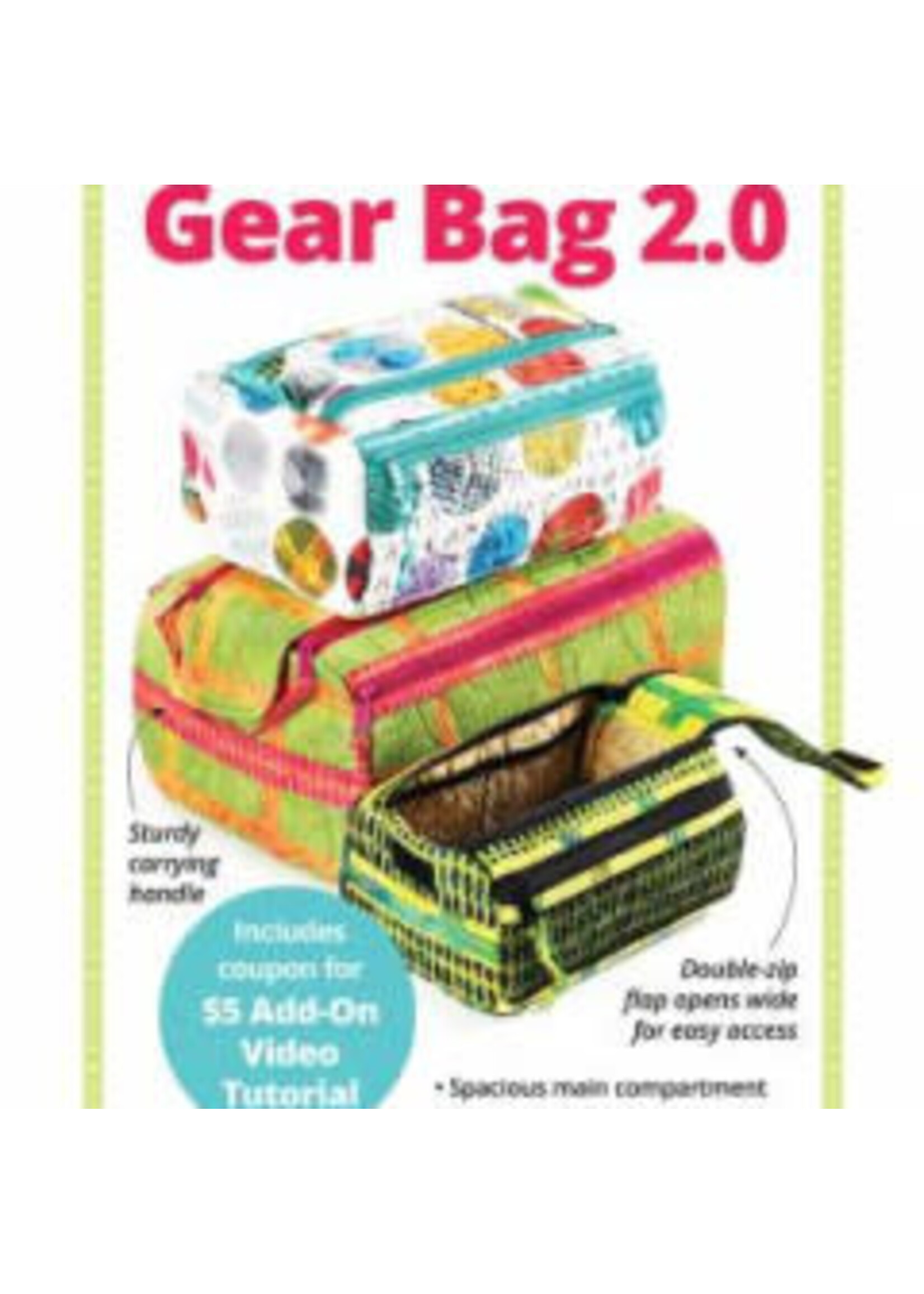 Cursus - Double Zip Gear Bag by Annie - vrijdagochtend 7 juni, 28 juni en 12 juli 2024 - Beginners