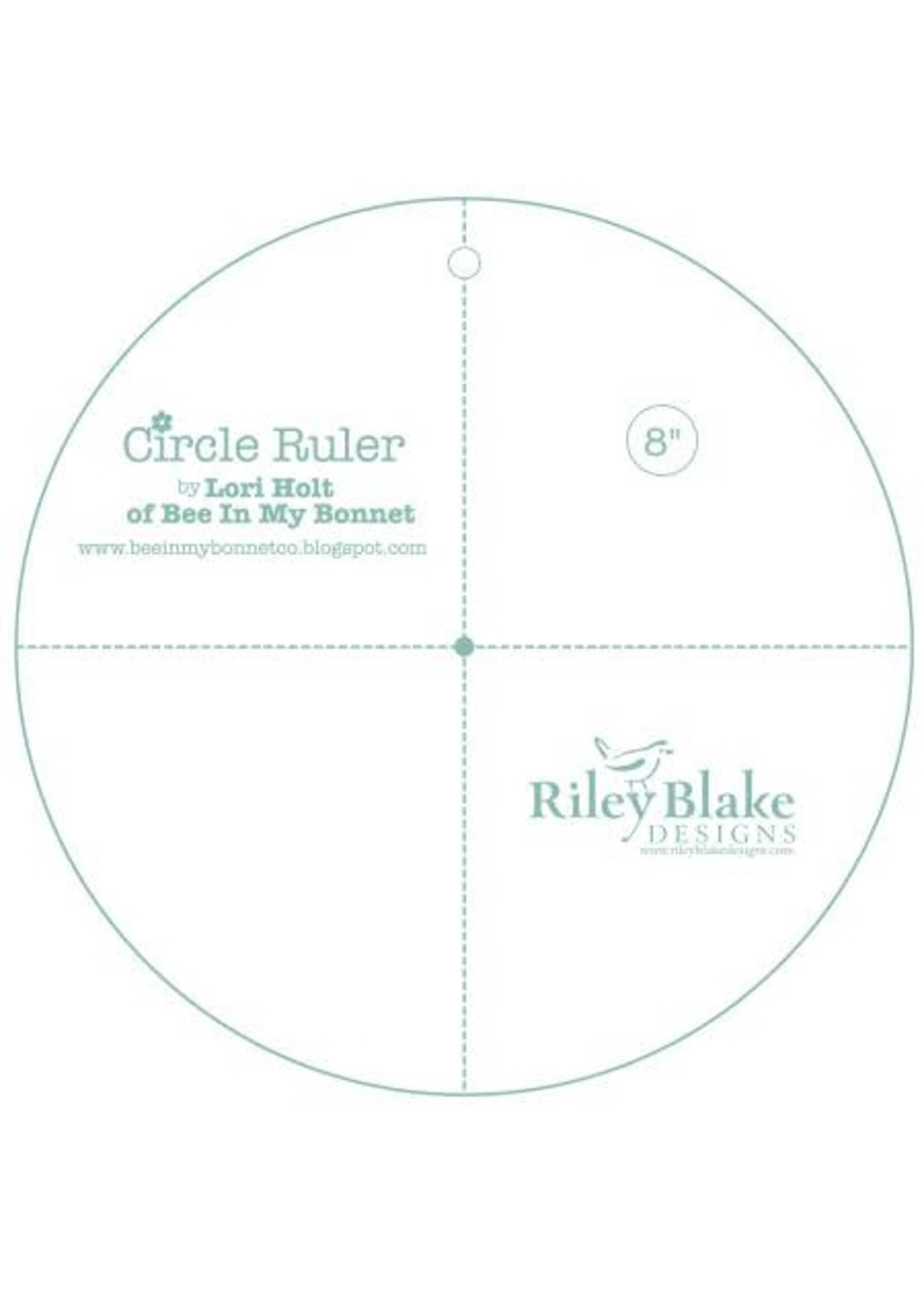 Riley Blake Designs Lori Holt - Circle Ruler - 8 inch
