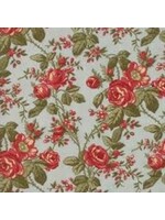 Moda Fabrics 3 Sisters - Rosewood - Floral Roses - Frost - Coupon - 110 cm x 275 cm