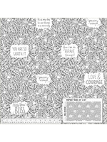 Windham Fabrics Bliss - Love & Courage - White - 539821