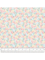 Windham Fabrics Clover & Dot - Scattered Petals - White - 538661