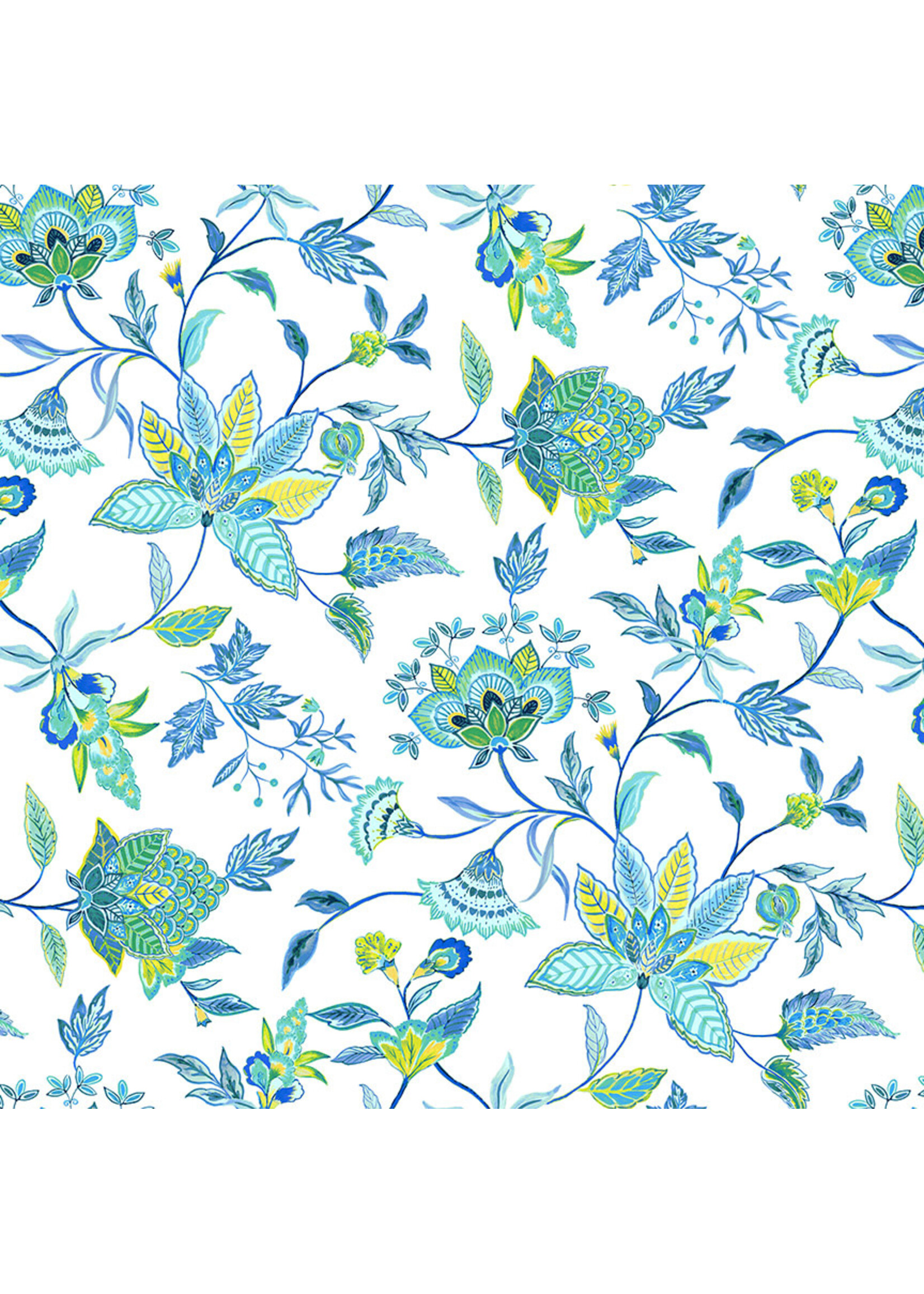 Windham Fabrics Promenade - Prance - White - 537982