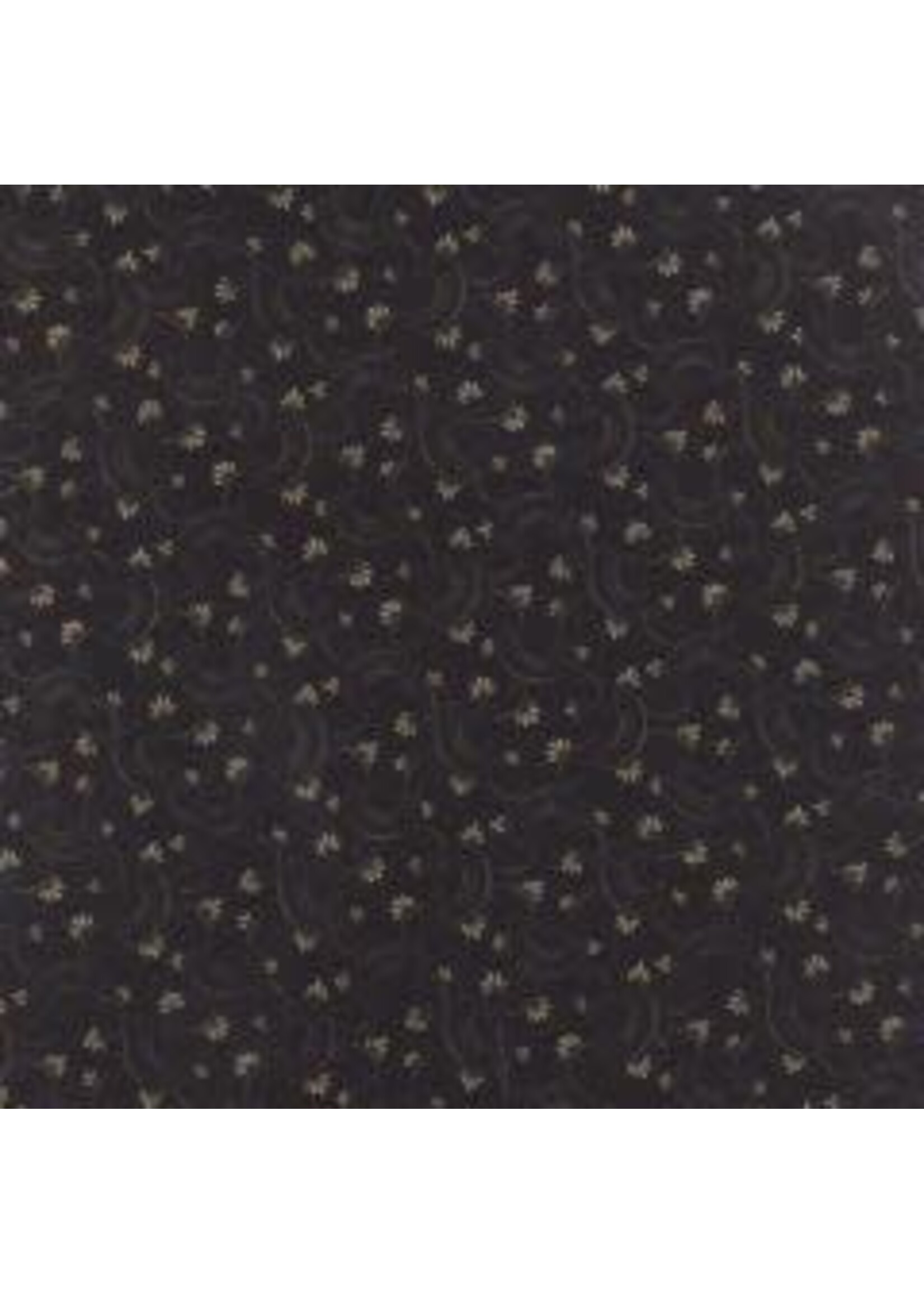 Moda Fabrics Kansas Troubles - Clara's Garden - Black - Coupon - 175 cm x 275 cm