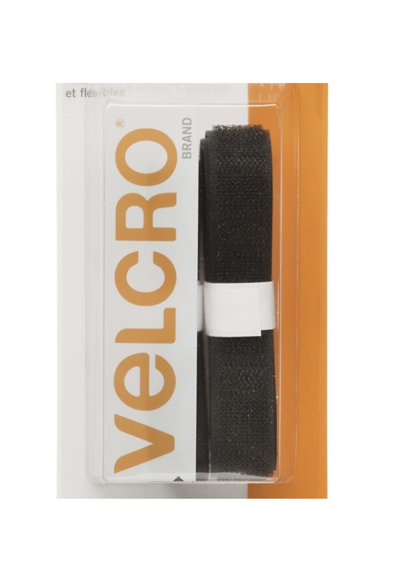 Velcro Klittenband - Zwart - 76,2 cm x 1,5 cm