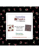 Benartex Studio Amazing Poppies -  Layer Cake - 10x10 inch - 42 Vierkanten