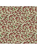 Makower Village Life - Meadow Flowers - Red - 2297