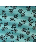 Stof Fabrics Bicycle - Turquoise