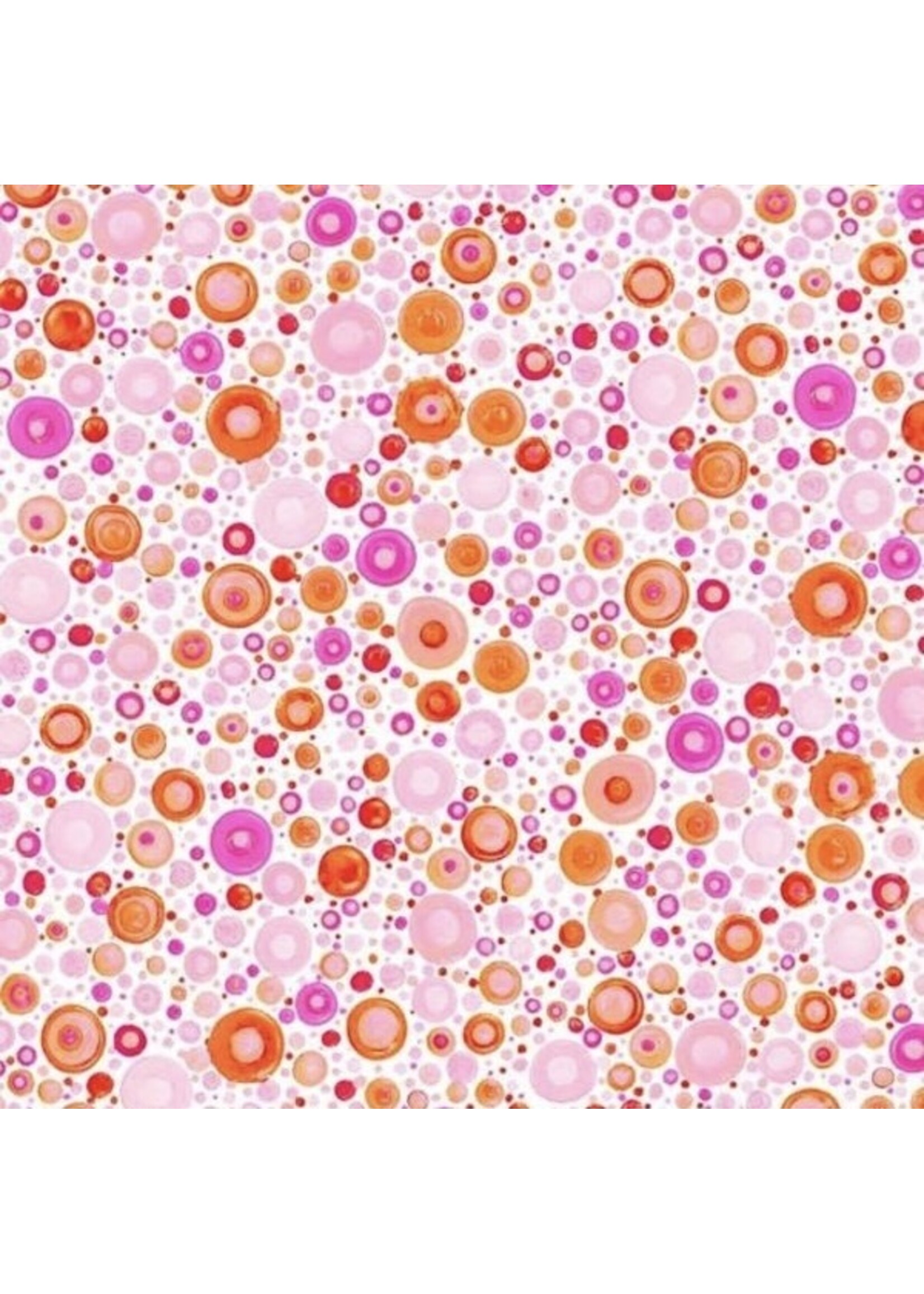P&B Textiles Mindful Mandalas - Pebbles - Pink